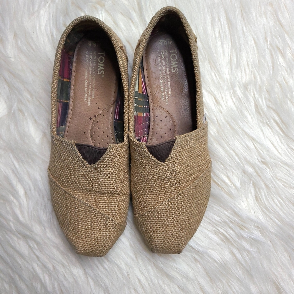 Toms | Canvas Slip On sz 6.5w